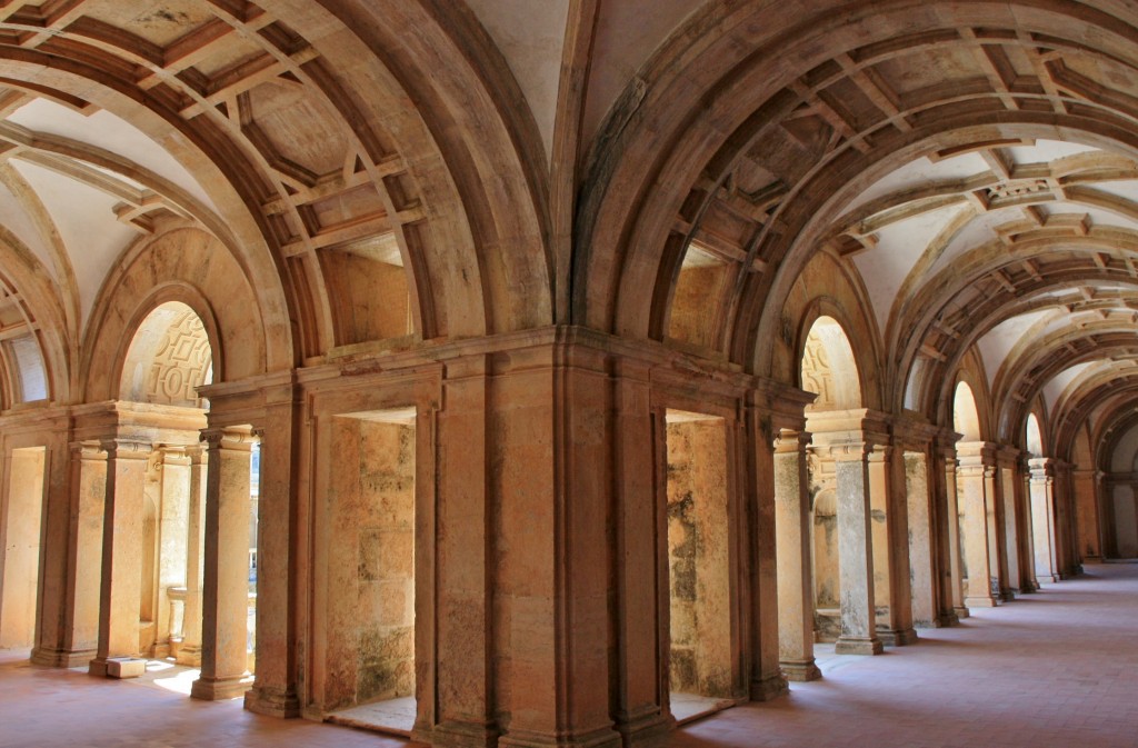 Foto: Claustro de D. Juan III del convento de Cristo - Tomar (Santarém), Portugal