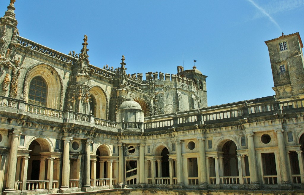 Foto: Claustro de D. Juan III del convento de Cristo - Tomar (Santarém), Portugal