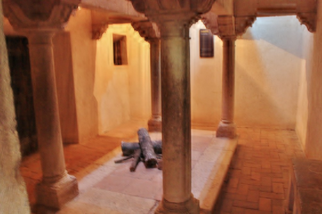 Foto: Calefactorio del convento de Cristo - Tomar (Santarém), Portugal