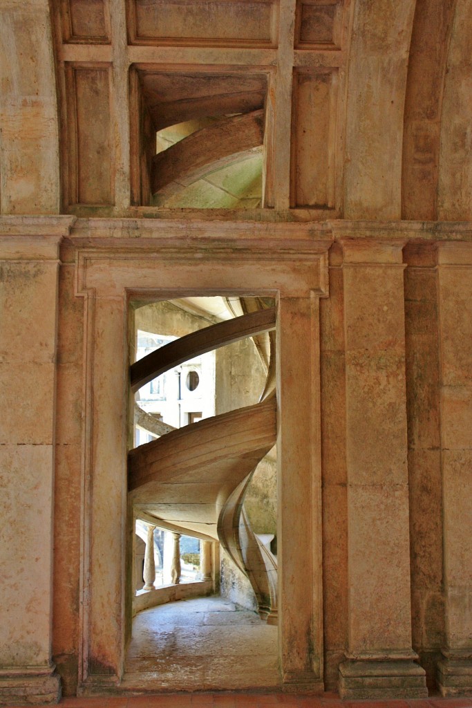 Foto: Claustro de D. Juan III del convento de Cristo - Tomar (Santarém), Portugal