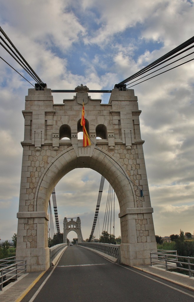 Foto: Puente sobre el rio Ebro - Amposta (Tarragona), España
