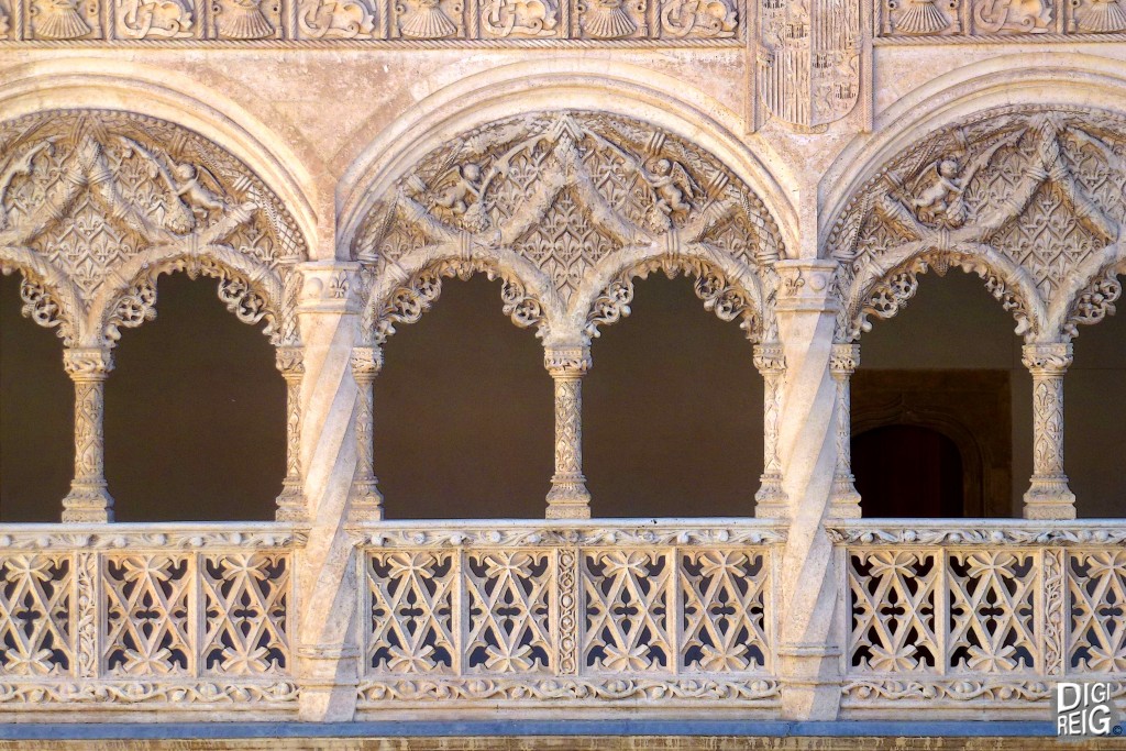 Foto: Patio del Colegio de San Gregorio - Valladolid (Castilla y León), España