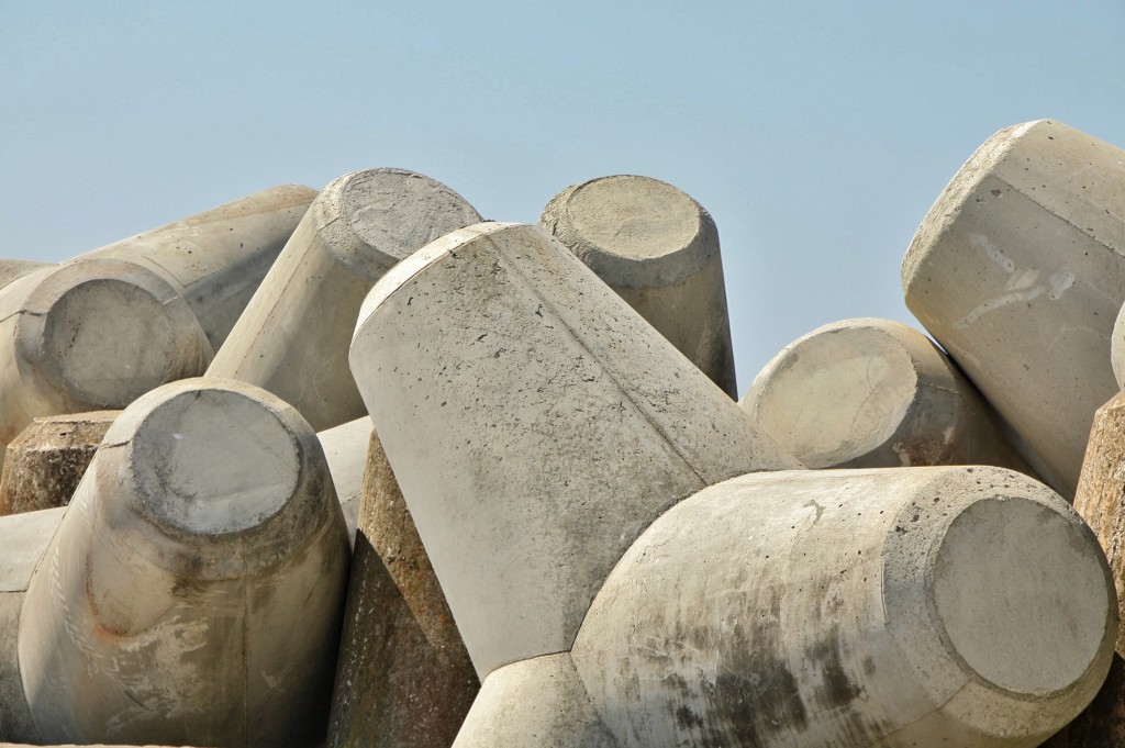 Foto: Tetrápodos - Peniche (Leiria), Portugal