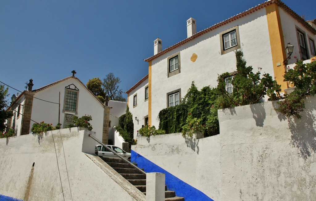 Foto: Vista del pueblo - Óbidos (Leiria), Portugal
