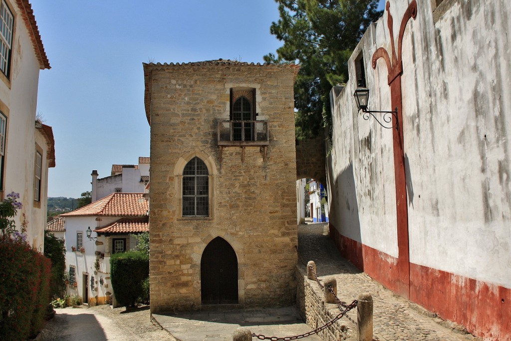 Foto: Interior del recinto amurallado - Óbidos (Leiria), Portugal