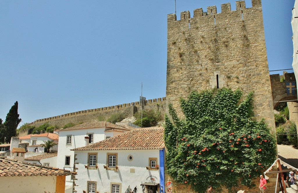 Foto: Interior del recinto amurallado - Óbidos (Leiria), Portugal