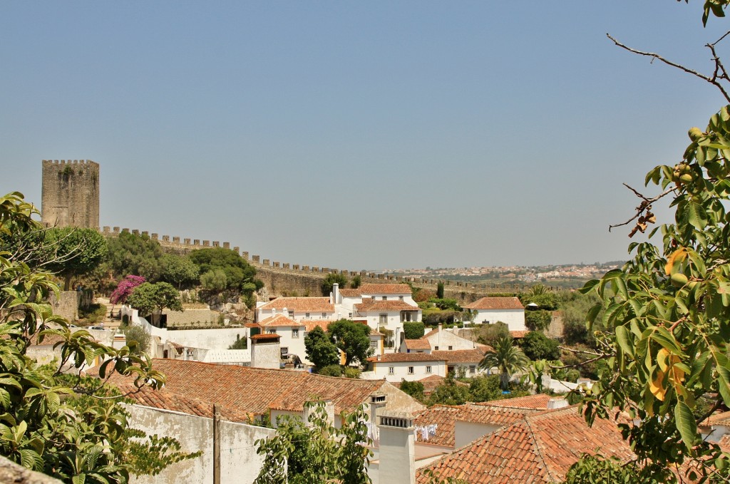 Foto: Interior del recinto amurallado - Óbidos (Leiria), Portugal