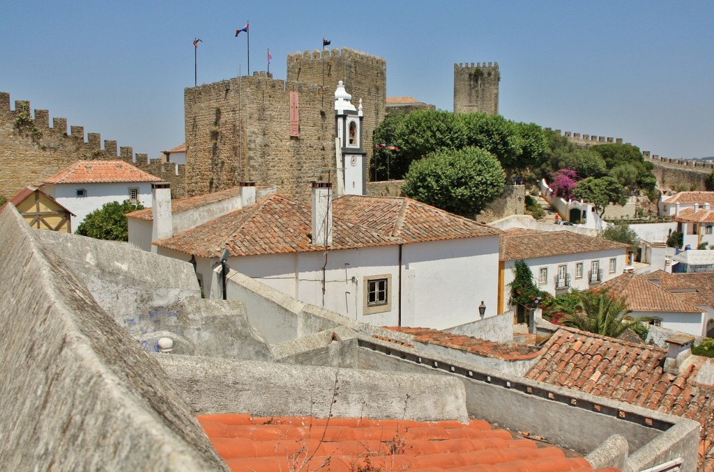 Foto: Interior del recinto amurallado - Óbidos (Leiria), Portugal