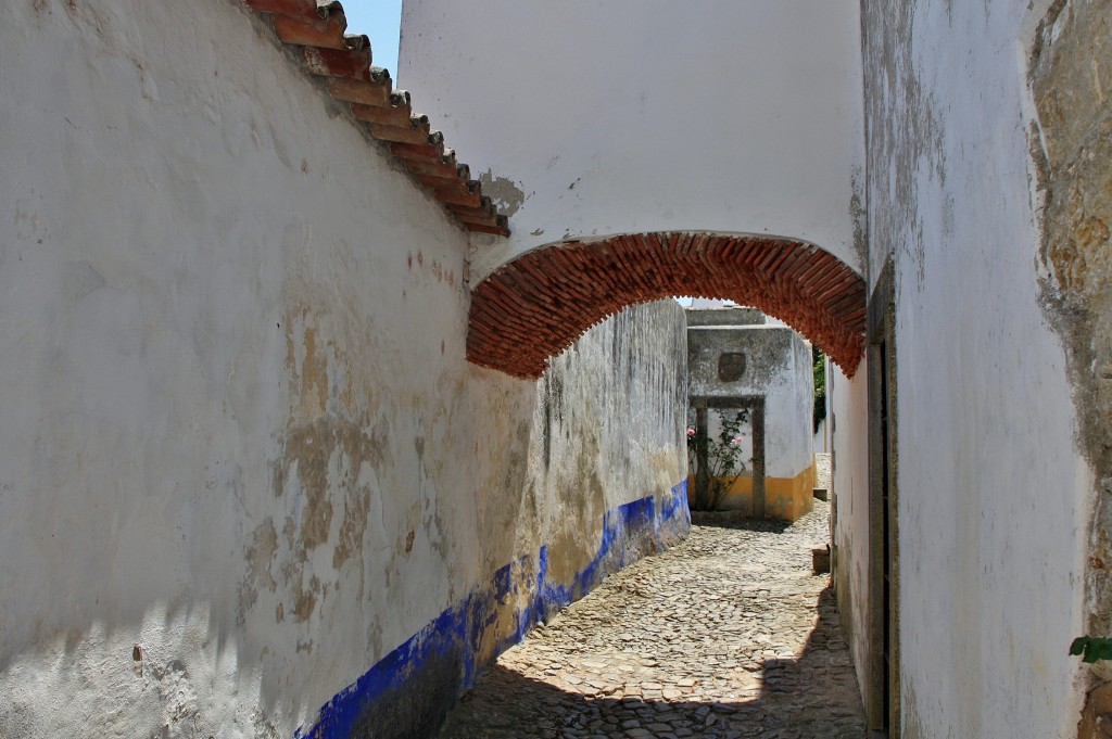 Foto: Interior del recinto amurallado - Óbidos (Leiria), Portugal