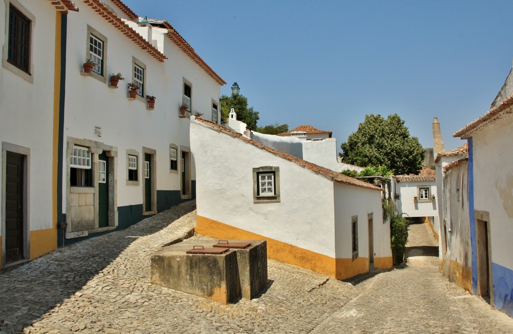 Foto: Interior del recinto amurallado - Óbidos (Leiria), Portugal