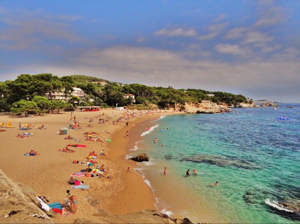 Foto: Cala Rovira - Platja d'Aro (Girona), España