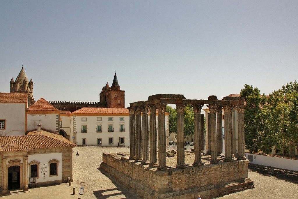 Foto: Centro histórico - Évora, Portugal