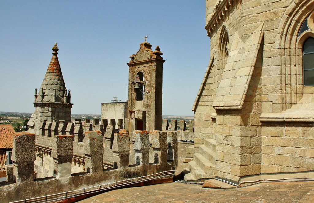 Foto: Tejado de la catedral - Évora, Portugal