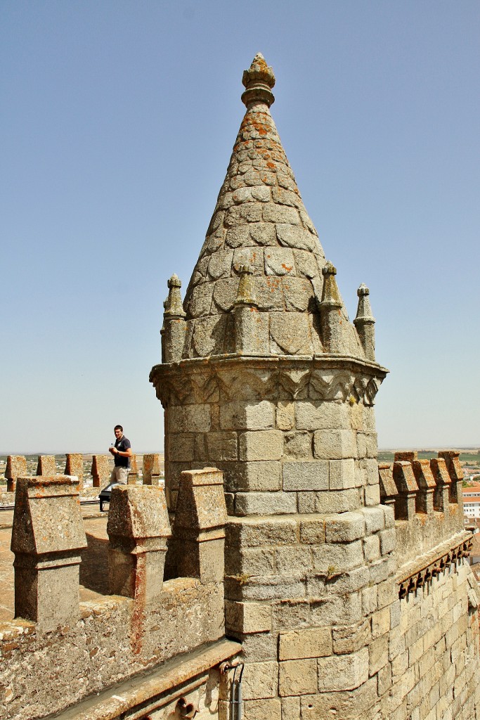 Foto: Tejado de la catedral - Évora, Portugal