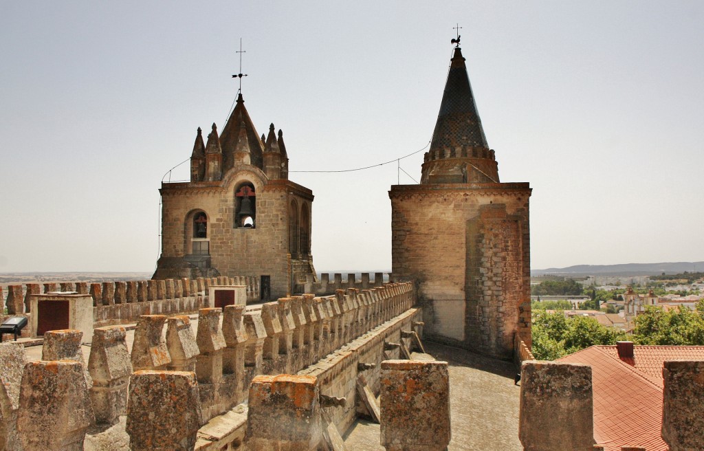 Foto: Tejado de la catedral - Évora, Portugal
