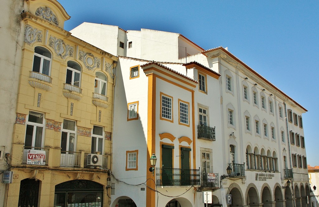 Foto: Plaza de la República - Elvas (Portalegre), Portugal