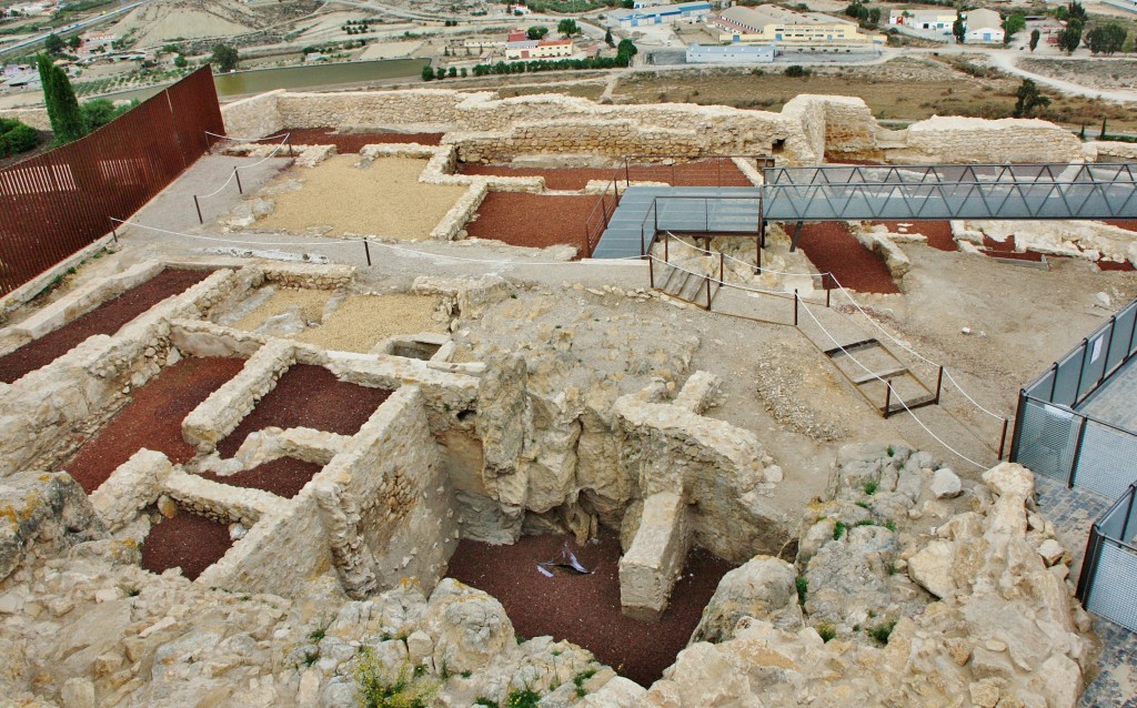 Foto: Restos de la ciudad árabe - Lorca (Murcia), España