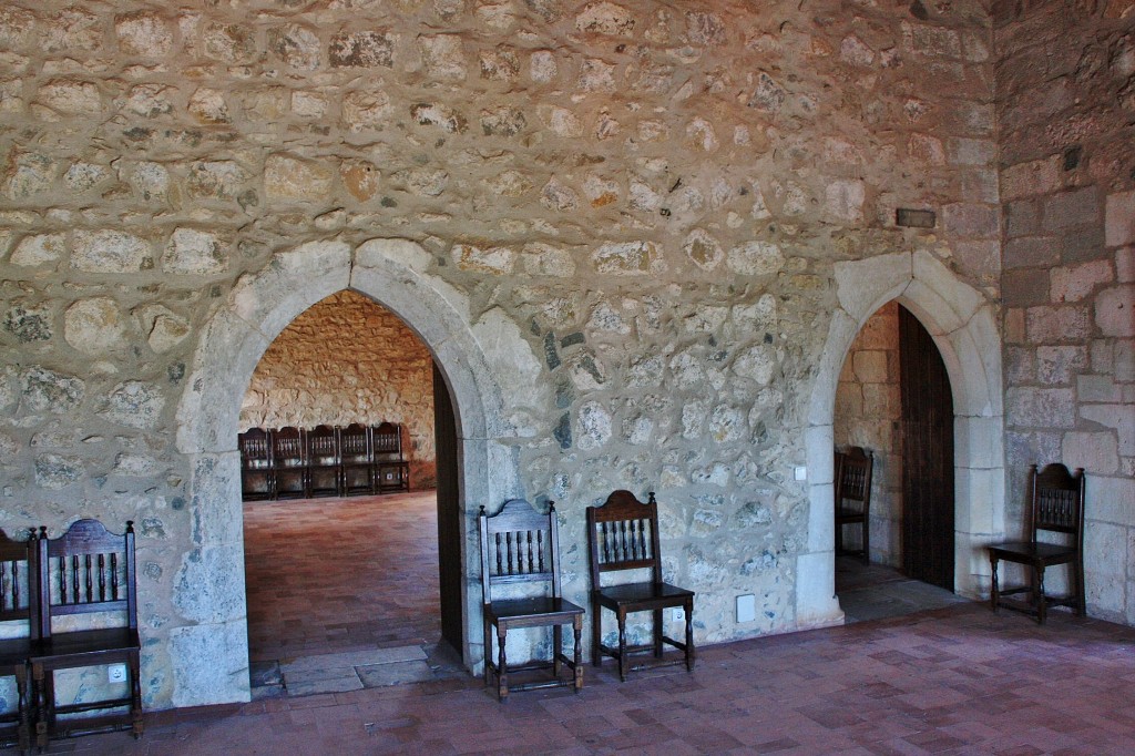 Foto: Interior del castillo - Leiria, Portugal