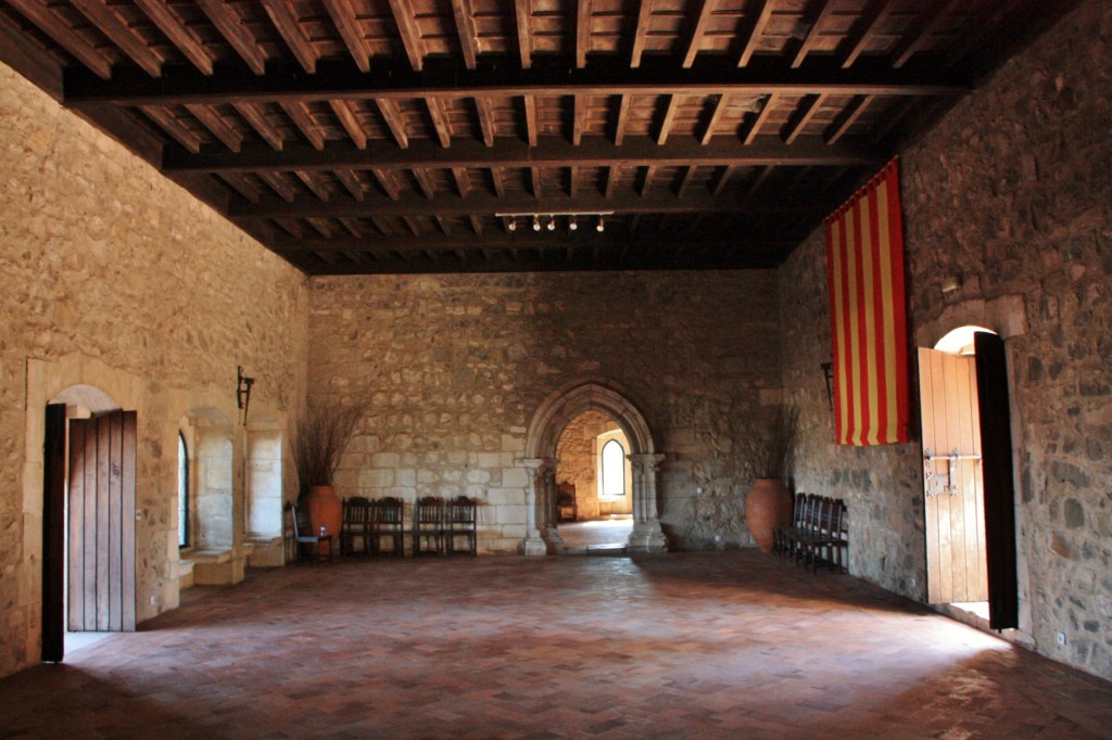 Foto: Interior del castillo - Leiria, Portugal