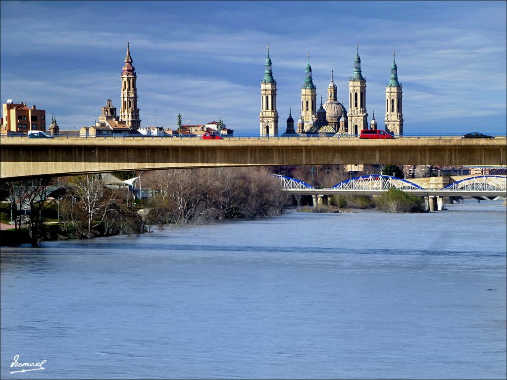 Foto: 130117-07 PUENTES RIO EBRO - Zaragoza (Aragón), España