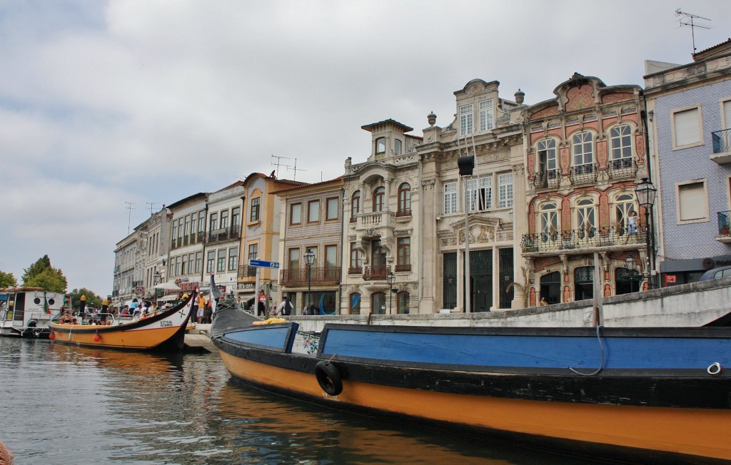 Foto: Navegando en un moliceiro - Aveiro, Portugal