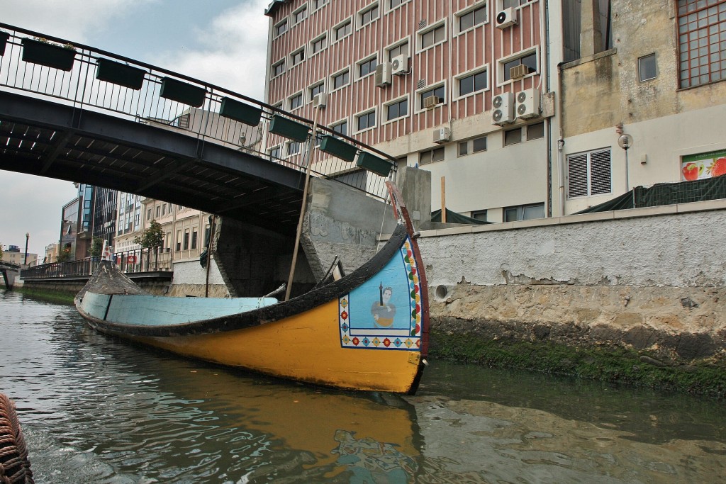 Foto: Navegando en un moliceiro - Aveiro, Portugal