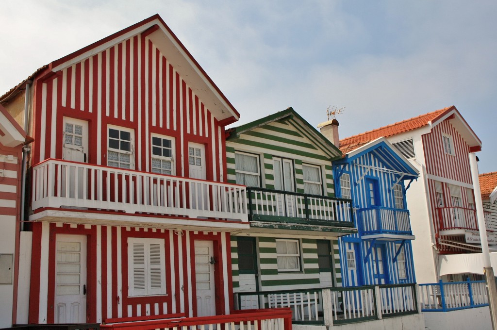 Foto: Antiguas casas de pescadores - Aveiro, Portugal