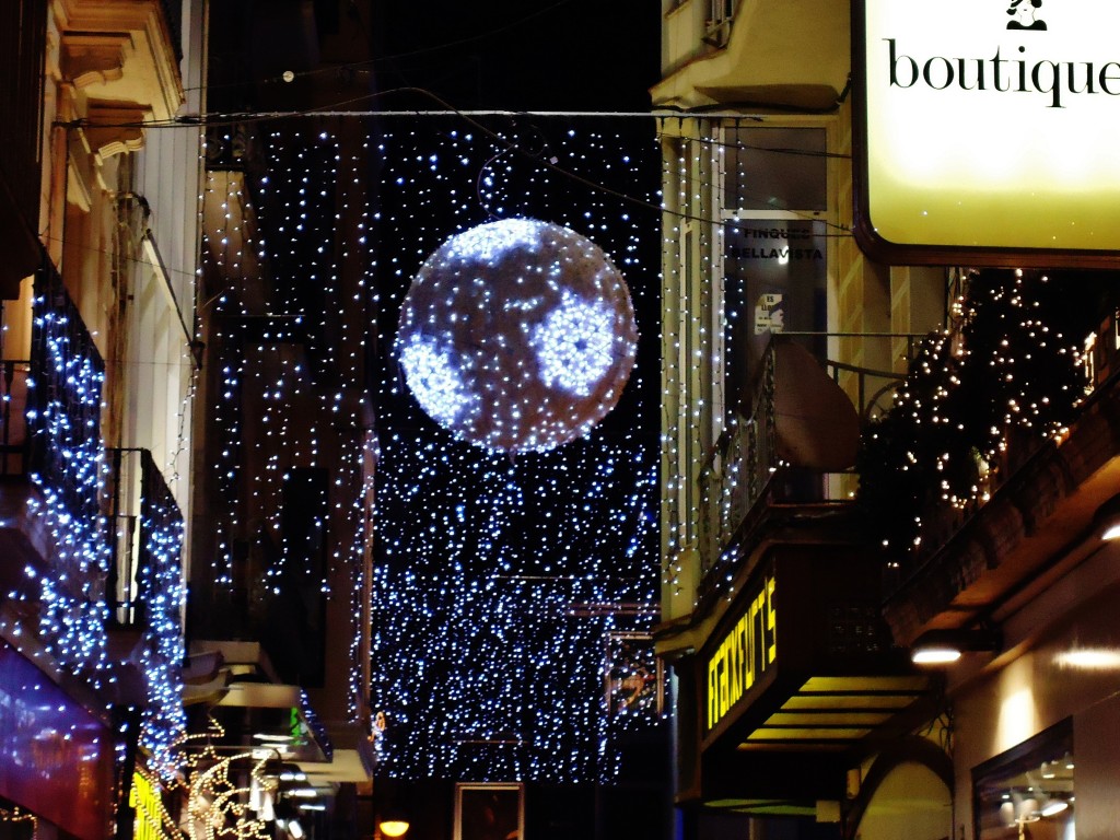 Foto: Adornos navideños - Badalona (Barcelona), España