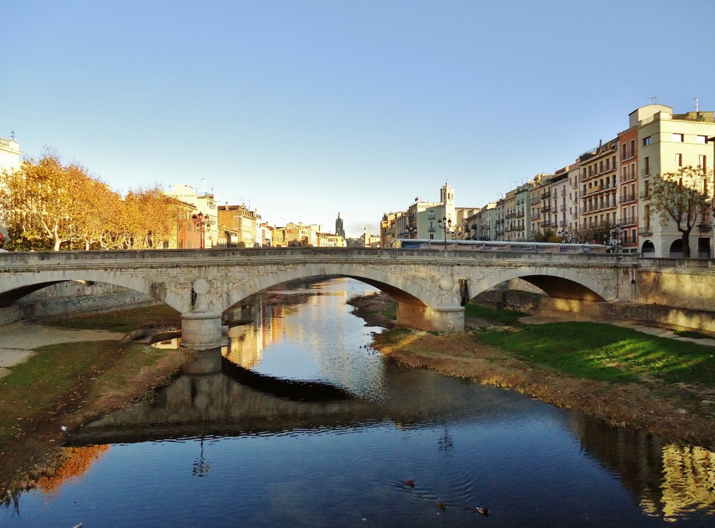 Foto: Rio Onyar - Girona (Cataluña), España