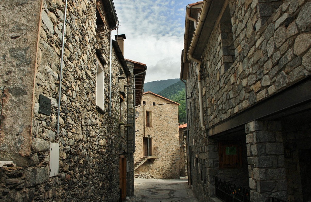 Foto: Vista del pueblo - Setcases (Girona), España