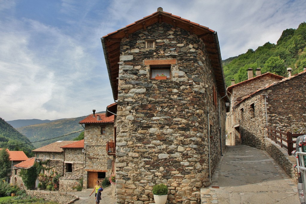 Foto: Vista del pueblo - Setcases (Girona), España