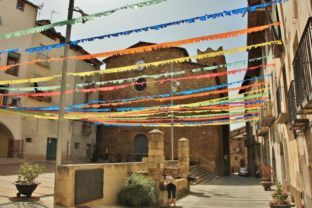 Foto: Vista del pueblo - Talarn (Lleida), España