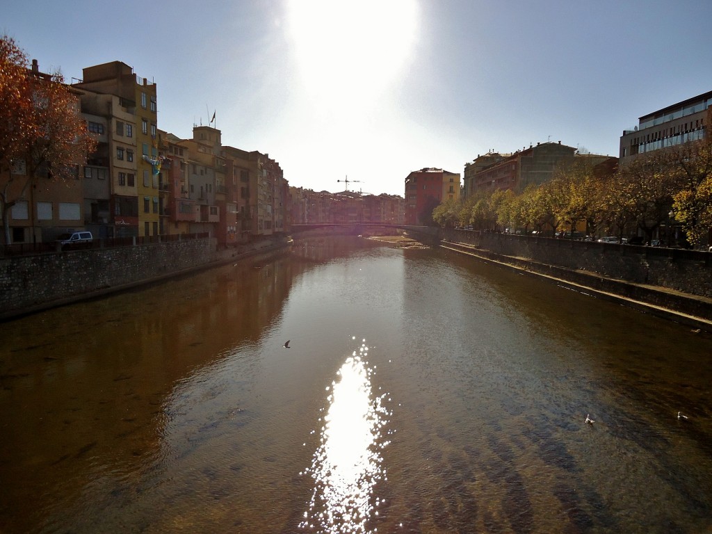 Foto: Rio Onyar - Girona (Cataluña), España