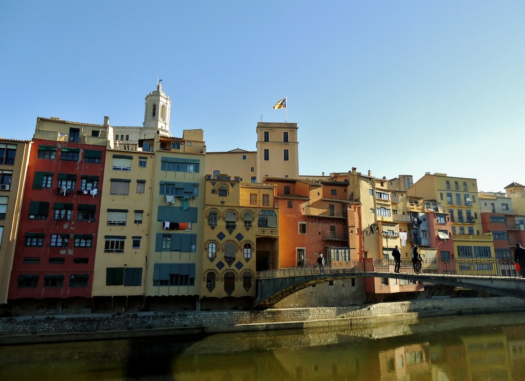 Foto: Rio Onyar - Girona (Cataluña), España
