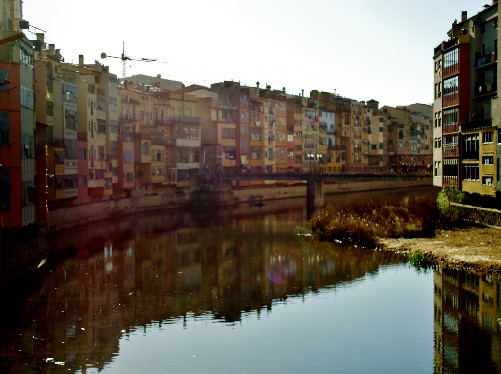 Foto: Rio Onyar - Girona (Cataluña), España
