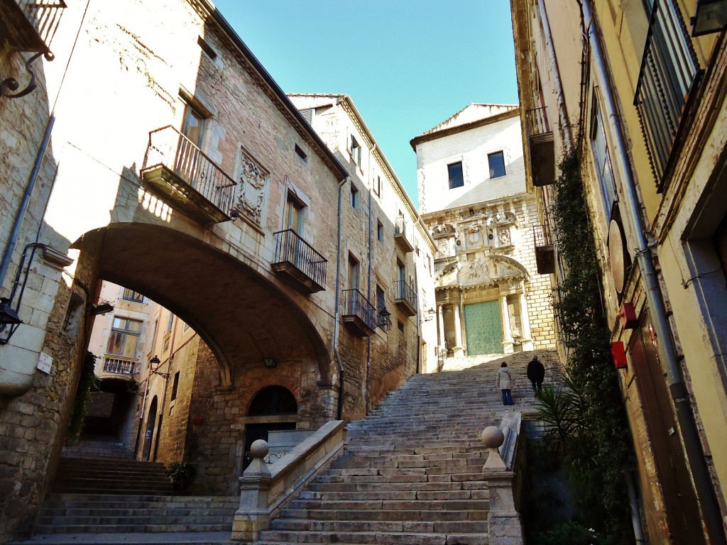 Foto: Centro histórico - Girona (Cataluña), España