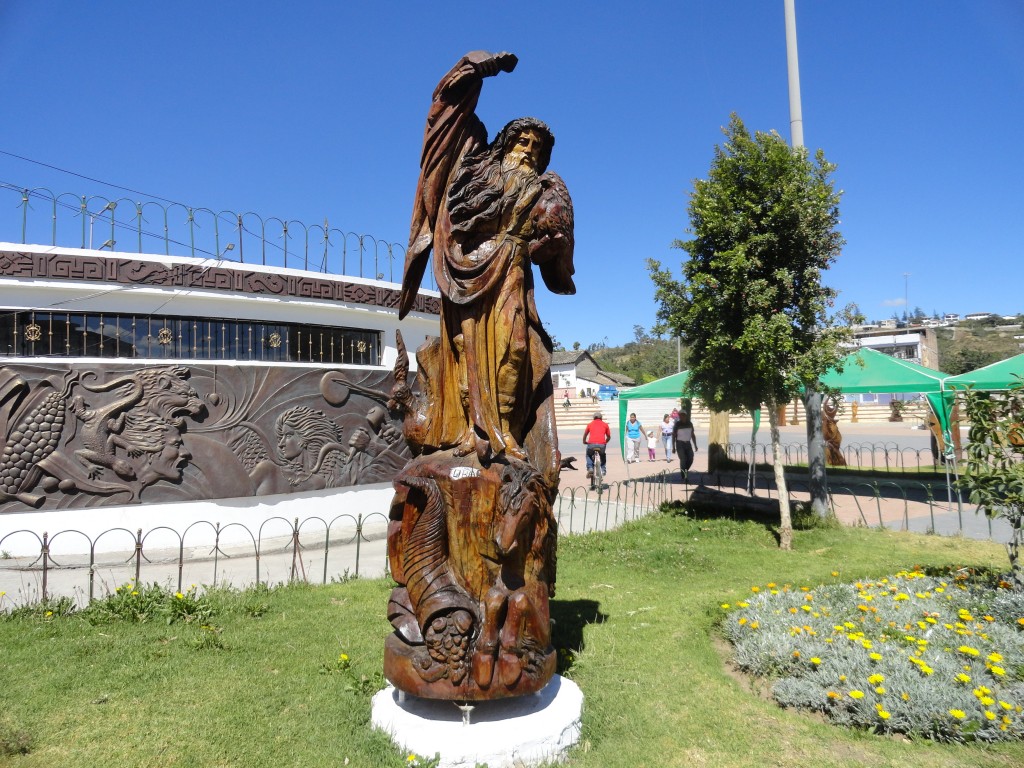 Foto: Parque - San Antonio de Ibarra (Imbabura), Ecuador