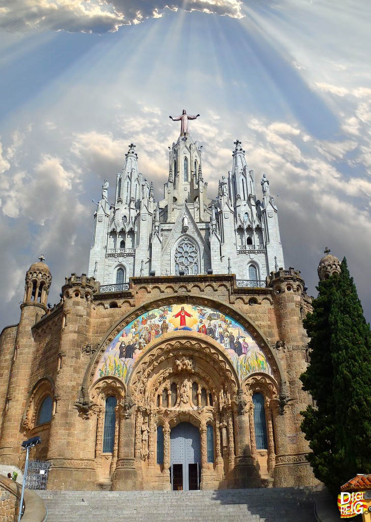 Foto: Templo del Sagrado Corazón-Tibidabo - Barcelona (Cataluña), España