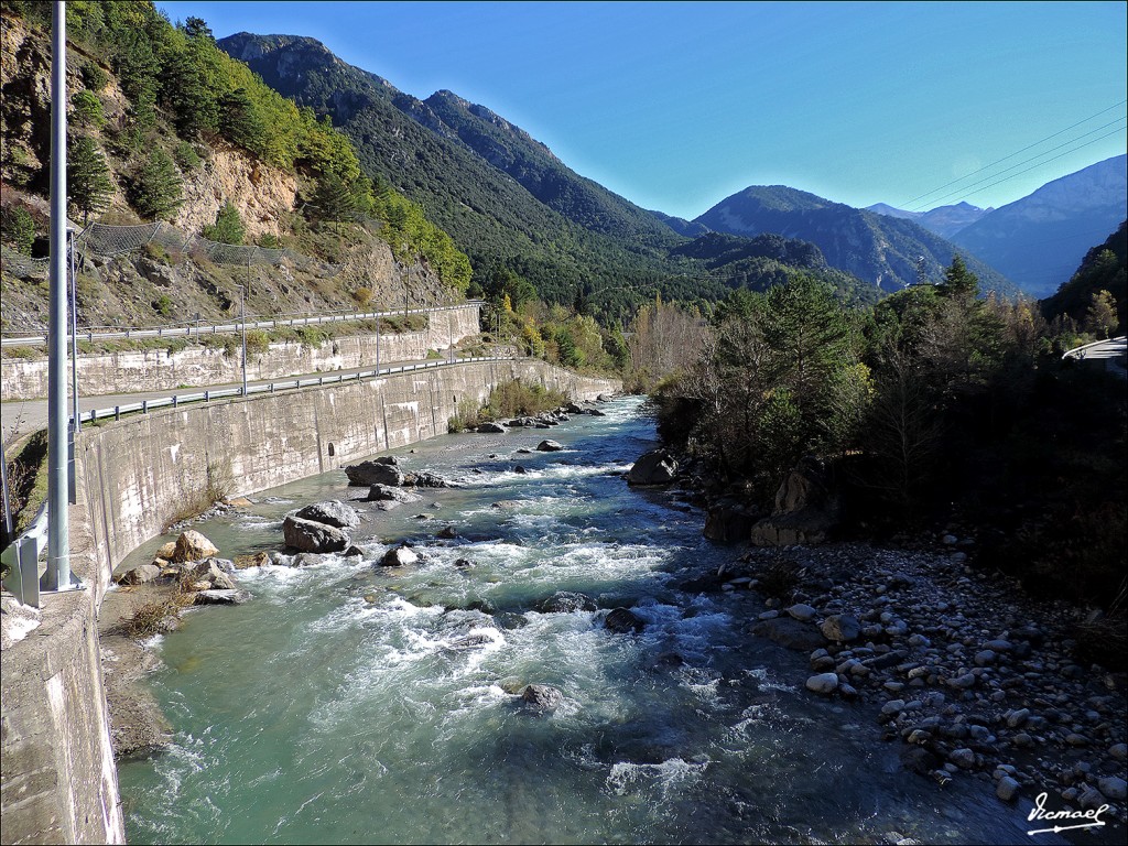 Foto: 131106-05 PUENTE SALINAS - Salinas (Huesca), España