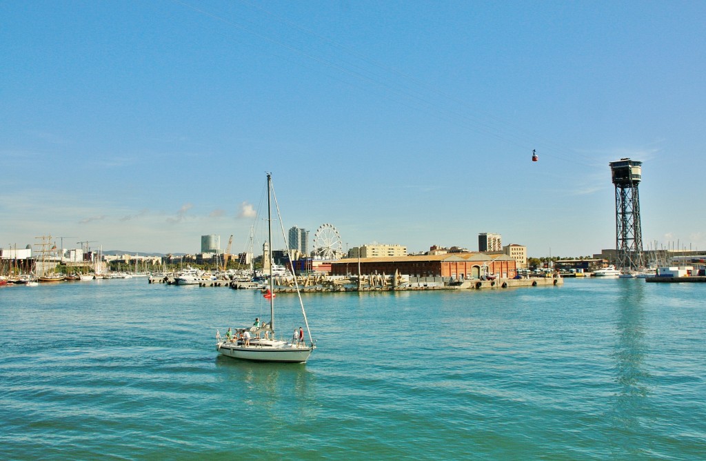 Foto: Vista del puerto - Barcelona (Cataluña), España
