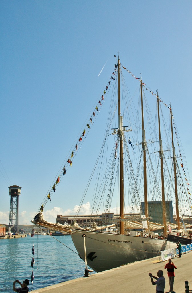 Foto: Puerto: reunión de veleros - Barcelona (Cataluña), España