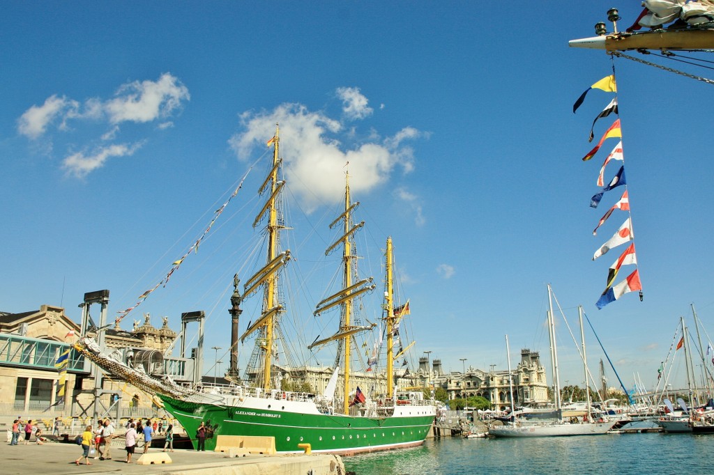 Foto: Puerto: reunión de veleros - Barcelona (Cataluña), España