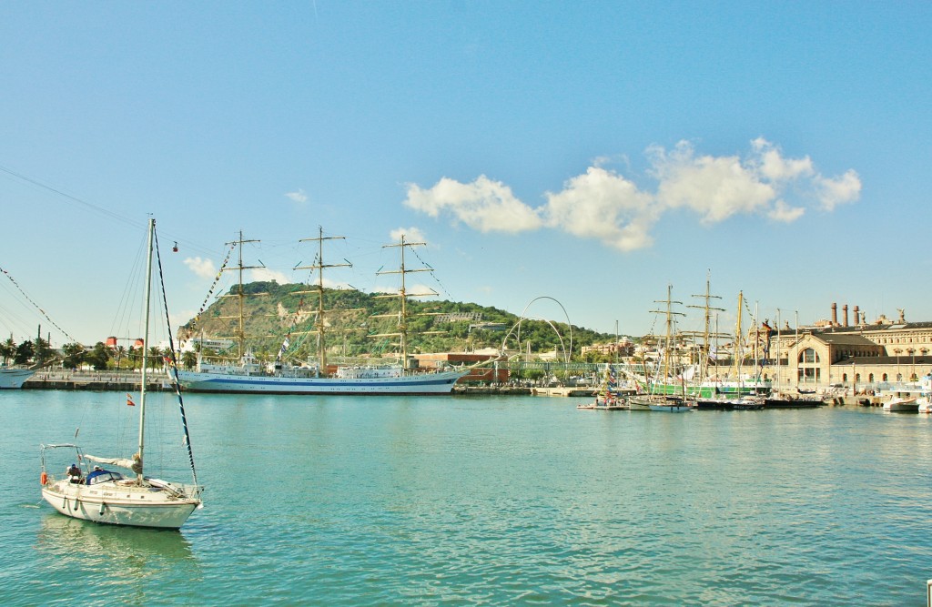 Foto: Vista del puerto - Barcelona (Cataluña), España