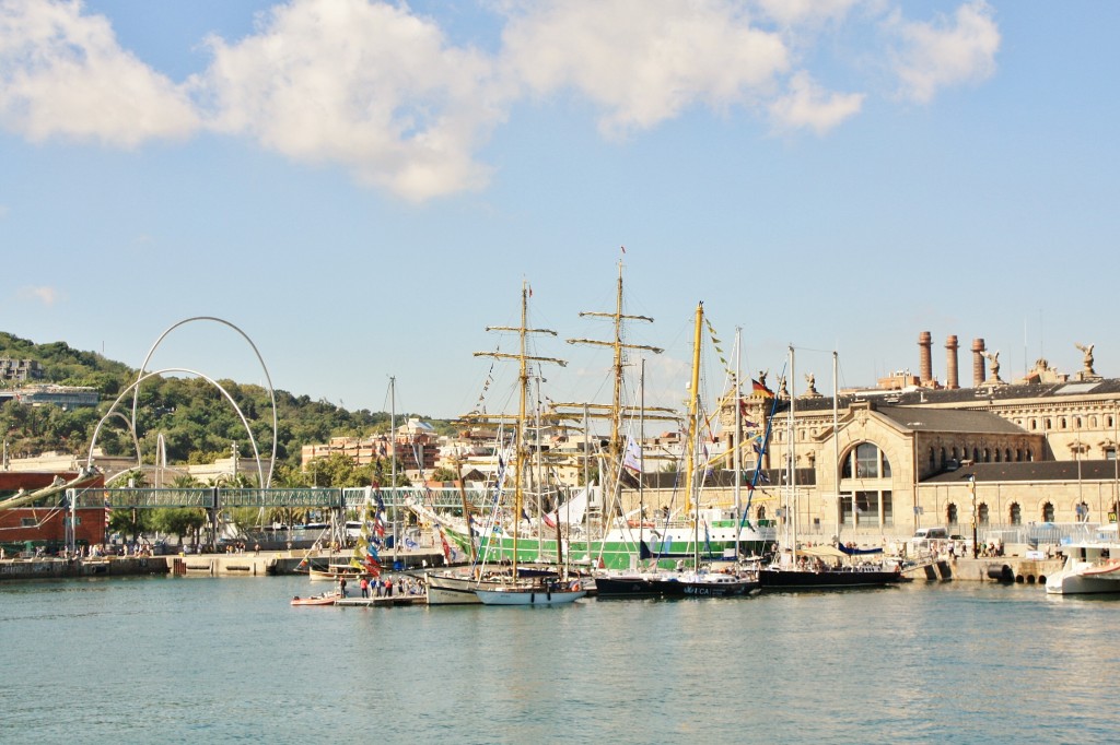 Foto: Puerto: reunión de veleros - Barcelona (Cataluña), España