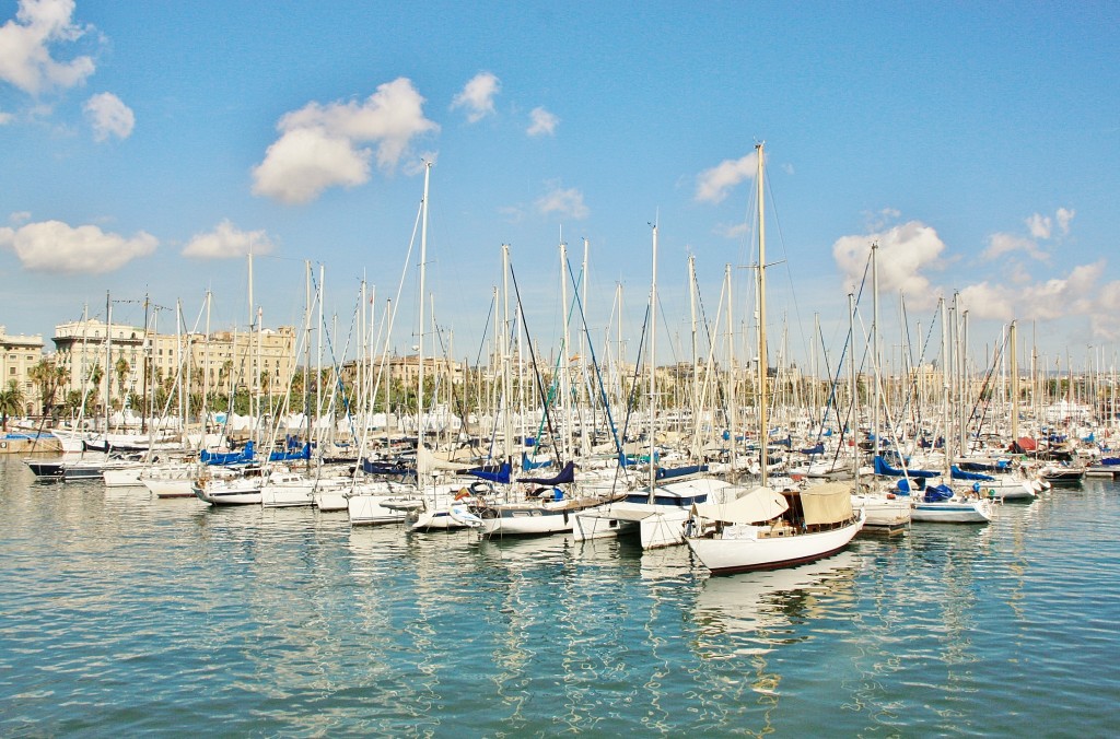 Foto: Vista del puerto - Barcelona (Cataluña), España