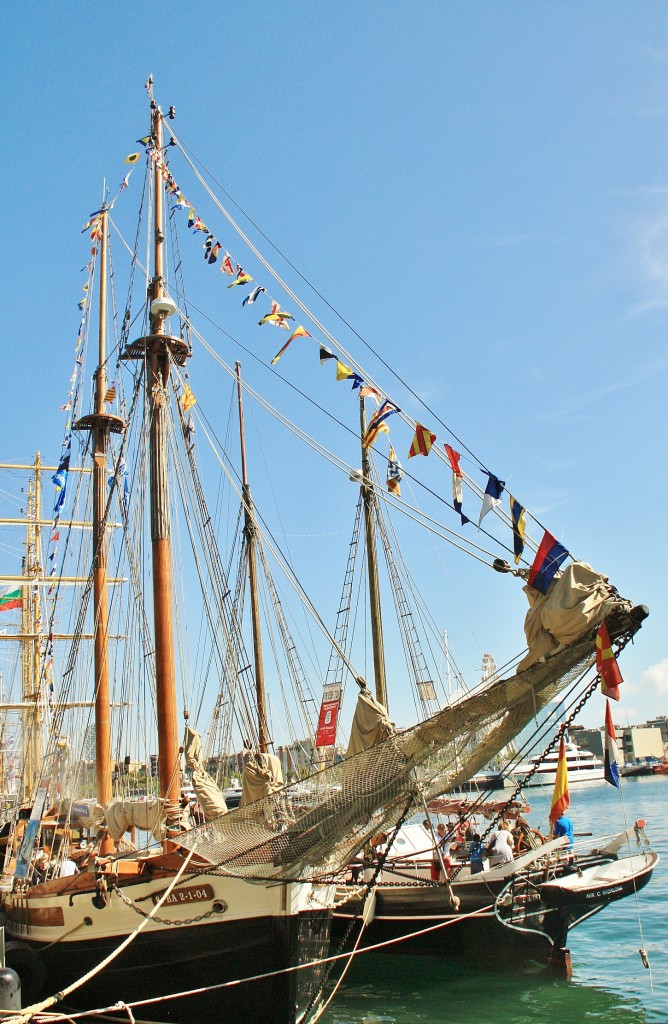 Foto: Puerto: reunión de veleros - Barcelona (Cataluña), España