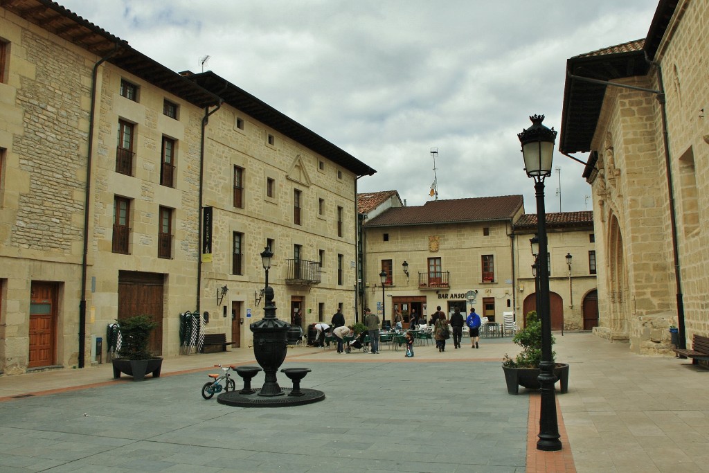 Foto: Vista del pueblo - La Puebla de Arganzón (Burgos), España