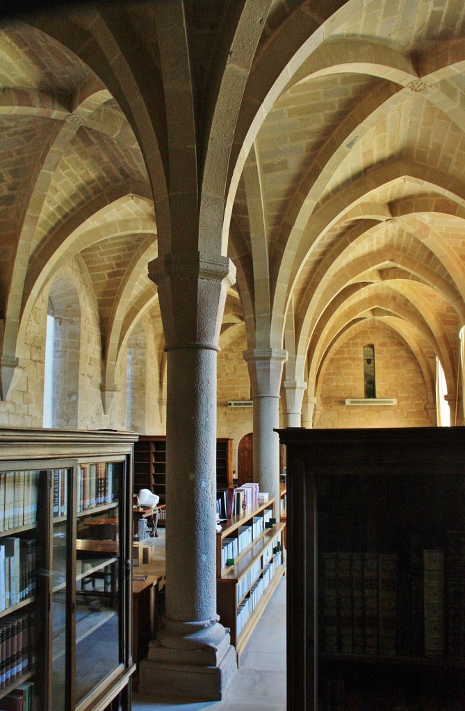 Foto: Monasterio de Poblet: biblioteca - Vimbodí i Poblet (Tarragona), España