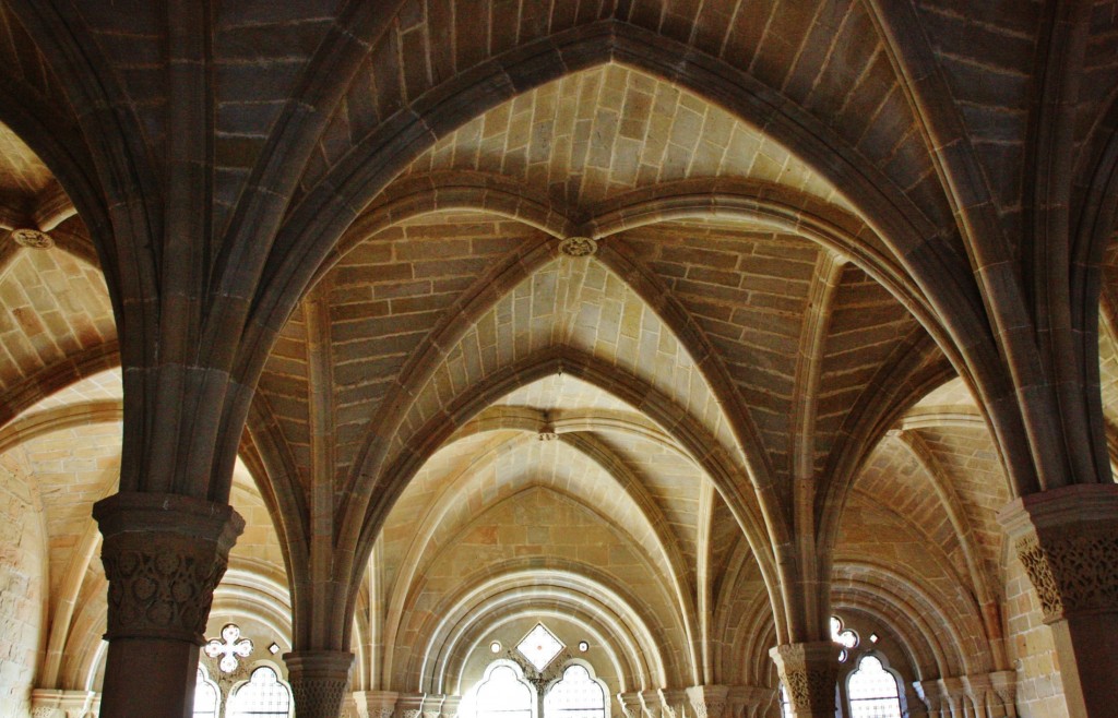 Foto: Monasterio de Poblet: sala capitular - Vimbodí i Poblet (Tarragona), España