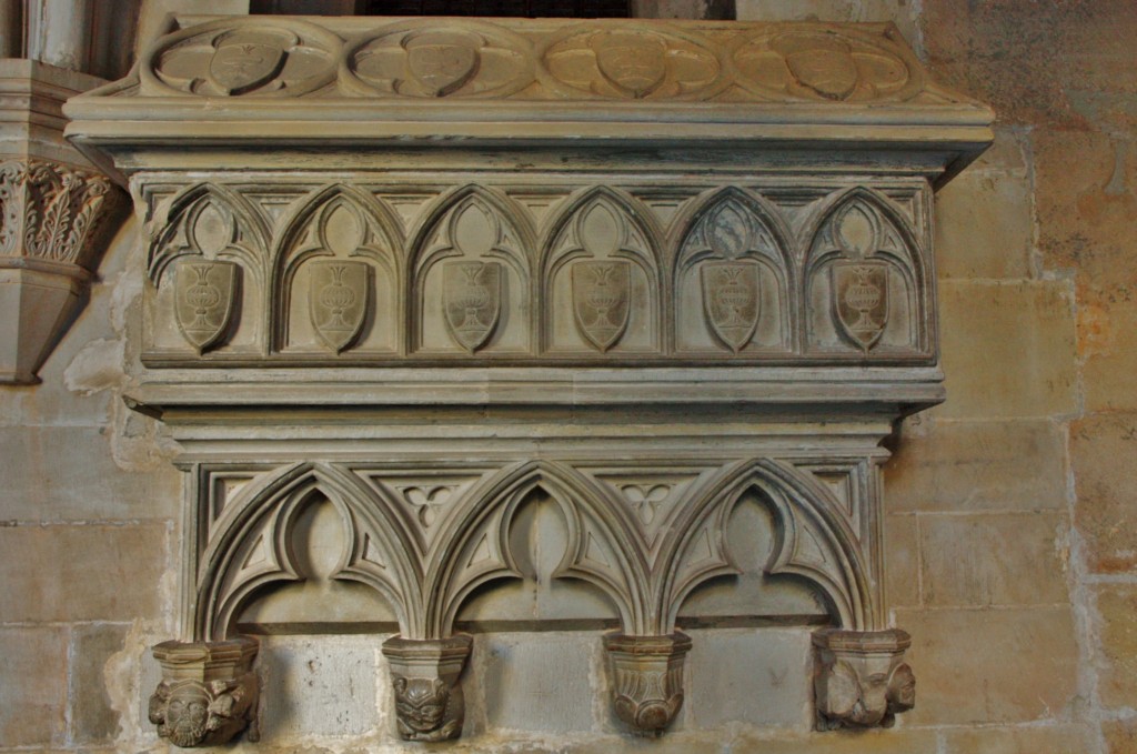 Foto: Monasterio de Poblet: claustro - Vimbodí i Poblet (Tarragona), España